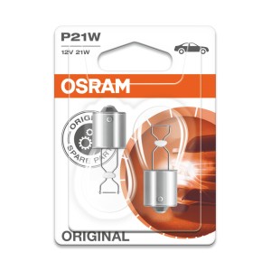 OSRAM Automotive Halogen Lamp ORIGINAL LINE P21W BA15s BLI2 Automotive Lamp Onetrade