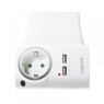 LogiLinK IPW-USB-1A2PCIG - Power Socket Adapter 2xUSB 2.1A Smartphone accessories Onetrade