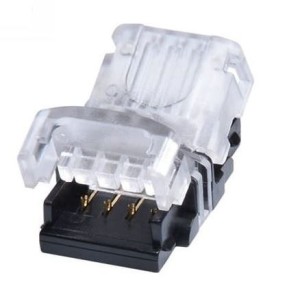 MPL Power Elektro 4S-CON-WS-10mm-RGB-WP Connector Για RGB LED Ταινίες 10mm IP65 2τμχ Εξαρτήματα Onetrade