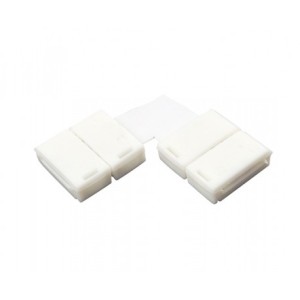 MPL Power Elektro Διπλός CLICK-8L Connector Για 3528 LED Ταινίες 8mm/12V, Τύπου L Εξαρτήματα Onetrade