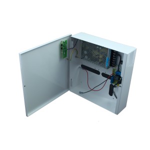 MPL ZBF-12V-4A-7Ah Wall power supply box 12V/4A with space for 12V/7.2Ah battery  Cable Junction Box Onetrade
