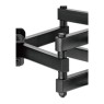 Manhattan ICA-PLB 344LM2 - Full-Motion TV Wall Mount 37-80" Black Mounts Onetrade