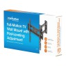 Manhattan ICA-PLB 320M2 - Full-Motion TV Wall Mount 32-55" Black Mounts Onetrade