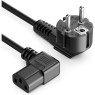 Manhattan ICOC 01-NC-D/ANG - Power Angled Cable VDE C13 Female/Schuko Male 2m Cables Onetrade