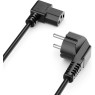 Manhattan ICOC 01-NC-D/ANG - Power Angled Cable VDE C13 Female/Schuko Male 2m Cables Onetrade