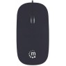 Manhattan IM 900-U-SLB - Mini USB Optical Mouse Black Computer accessories Onetrade