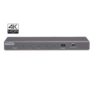 Marmitek Split 614 UHD 2.0 - HDMI splitter with 3D | 4K60 (4:4:4) | HDCP 2.2 | - 1 in / 4 out HDMI Split Onetrade
