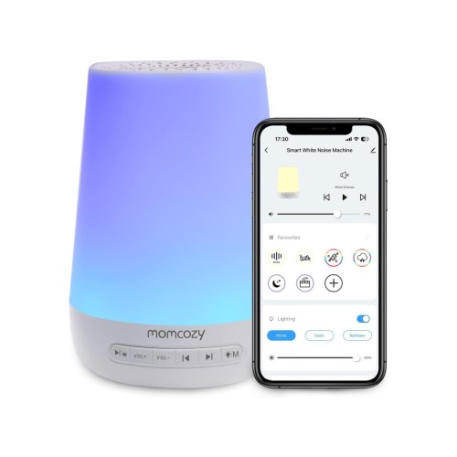 Momcozy M21FWDB03 - Baby White Noise Machine & RGB Night Light with APP Remote Control & Timer Baby & Care Onetrade Momcozy M21FWDB03 - Baby White Noise Machine & RGB Night Light with APP Remote Control & Timer Baby & Care Onetrade