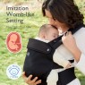 Momcozy BC001-BY12NB-A - PureHug Εργονομικός Μάρσιπος Μεταφοράς Μωρού από Νεογέννητο 3kg έως Νήπιο 20kg με Διάτρητο Ύφασμα, Air Mesh Black Baby & Care