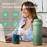 Momcozy CM001-GE00NB-A - Portable Breast Milk Cooler, Φορητό Ψυγείο Μητρικού Γάλακτος 650ml, Πράσινο Baby & Care
