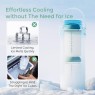 Momcozy CM001-GE00NB-A - Portable Breast Milk Cooler, Φορητό Ψυγείο Μητρικού Γάλακτος 650ml, Πράσινο Baby & Care