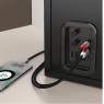 Nordic RCA-USBC2 - Καλώδιο ήχου USB-C Αρσενικό σε 2RCA Αρσενικό 2μ Καλώδια Onetrade