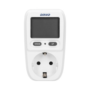 Orno 419 Μετρητής Πρίζας Σούκο Ψηφιακός 16A/3680W Διακόπτες Καλωδίων Onetrade