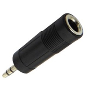 Adaptor Audio 3.5mm Stereo σε 6.3mm Stereo Θηλυκό JT-3165B Αντάπτορς Onetrade
