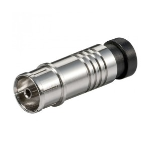 IEC Θηλυκό - RF Connector Συμπίεσης Βύσματα Onetrade