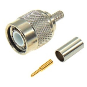 TNC Male Crimp RG59/U V7401B Ultimax Adaptors Onetrade