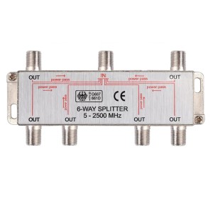 Vector - 6 Way Splitter Splitters Onetrade