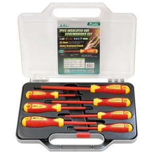 Proskit SD-8012 - ΚΙΤ 7ΤΜΧ Μονωμένα Κατσαβίδια VDE Εργαλεία Onetrade