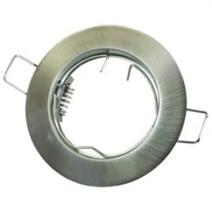 Σποτ σταθερό, Νίκελ ματ Εξαρτήματα Λαμπτήρων Onetrade