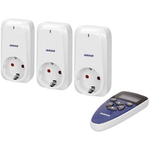 RP-Orno 434 Ασύρματες τηλεχειριζόμενες πρίζες με χρονόμετρο Έξυπνες συσκευές / Αυτοματισμοί Onetrade