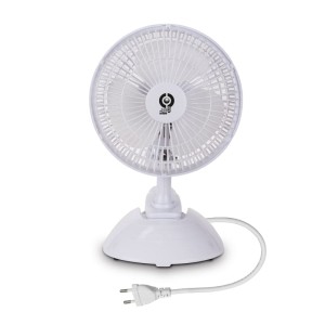 RP Desk Fan 2 in 1- LUI 6"-15w/230v White  Fans Onetrade