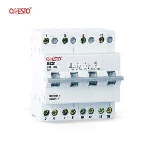 RP Μεταγωγικός Διακόπτης 1-0-2 4P 40A ONESTO Ρελέ Διαρροής - Ισχύος Onetrade