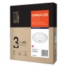 RP Zonda Ceiling Light with PIR Sensor- PC Cover/Φ290mm/16W/4000K/White Indoor Luminaires Onetrade