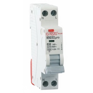 RP-Onesto - RCBO KRCS2pro 1P+N C16A 6kA Τύπου A 30mA με Ρελέ Διαρροής  Μικροαυτόματοι Onetrade