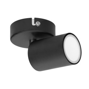 Orno 6193 - Ceiling/Wall Single Spot GU10 Round Black Indoor Luminaires Onetrade