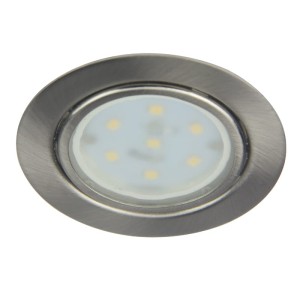 RP Spot Επίπλου - Σατινέ Νίκελ (ΜΑΤ) 3W/3000K Indoor Luminaires Onetrade