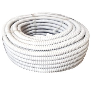 RP Rdpflex Σωλήνας - Φ16 Λευκό Ral 7035 Εύκαμπτοι Σωλήνες Σπιράλ