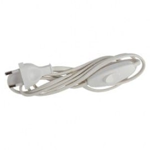 RP Διπολική Καλωδίωση 2Χ0.75 με ενδιάμεσο διακόπτη λευκή Μέτρων Πολύμπριζα και επεκτάσεις Onetrade