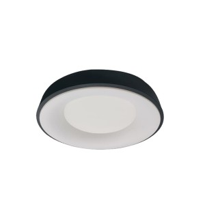 RP Ceiling Light with hanging option - Belize Φ380*90/36W/3CCT/Black Indoor Luminaires Onetrade