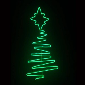 RP Neon Χριστουγεννιάτικο Δέντρο Art Line Σταθερό 220V IP44 Πράσινο Χριστουγεννιάτικα Προϊόντα