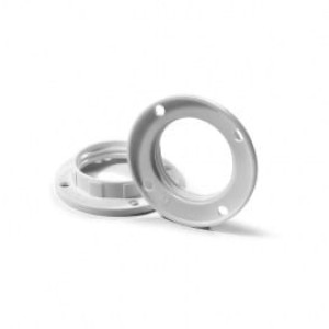 RP Set Screw Ring Ε27 White Plugs