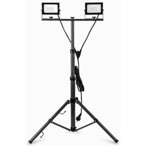 Tripod stand for two portable Projectors LED Flood lights