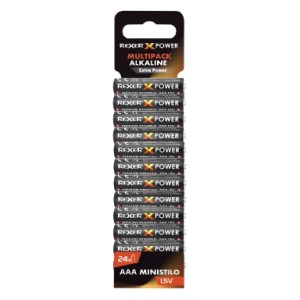 Rexer RXBA2-AAA24P - 1.5V AAA Αλκαλικές Μπαταρίες LR03 24τεμ Μπαταρίες Onetrade