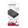 Swissten 22013974 - 10K Μαγνητικό Power Bank 10.000mAh Qi2 Certified 15W MagSafe iPhone, Black Καλώδια Onetrade