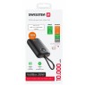 Swissten 22013936 - Voltbox 10000 USB-C PD 35W Power Bank 10.000mAh με 2 Built-in Καλώδια (Type-C/Lightning) & LED Οθόνη, Black Καλώδια Onetrade
