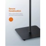 TaoTronics TT-DL072 - LED Floor Lamp with Touch Control, 4 Color Modes, 4 Brightness Levels, Flexible, Black Office lighting