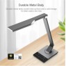 TaoTronics TT-DL16 - LED Desk Λάμπα με Touch Control & USB Θύρα, 5 Color Modes, 6 Brightness Levels, Timer, Night Light, Iron Gray Φωτιστικά Γραφείου