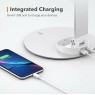 TaoTronics TT-DL19 - LED Desk Lamp with Touch Control & USB Port, 5 Color Modes, 5 Brightness Levels, Silver Office lighting