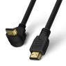 Techly ICOC HDMI-4-010NE9 - 90° HDMI Καλώδιο 1m 4K Καλώδια Onetrade