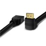 Techly ICOC HDMI-4-010NE9 - 90° HDMI Καλώδιο 1m 4K Καλώδια Onetrade