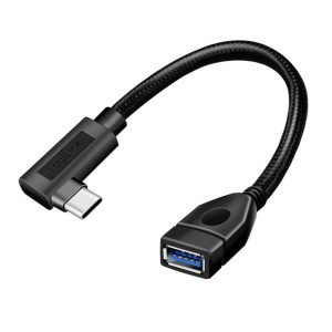LogiLink ICOC UOTG-32C9MAF - Καλώδιο USB 3.2 Gen2 OTG USB-C™ Αρσενικό Γωνιακό σε USB-A Θηλυκό 0.2m Καλώδια Onetrade
