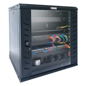 Techly I-CASE FP-6006BK - Wall Rack 19" 6U 600mm Depth Cabinets and accessories Onetrade