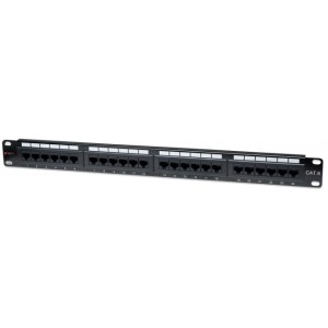 Techly I-PP-24-RU-C6T- Patch Panel 24 Εισόδων Cat.6 UTP Racks Patch Panels Onetrade