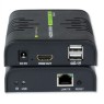 Techly IDATA HDMI-KVM2 - Επέκταση HDMI και KVM Ενσύρματη Αναμετάδοση HDMI Onetrade