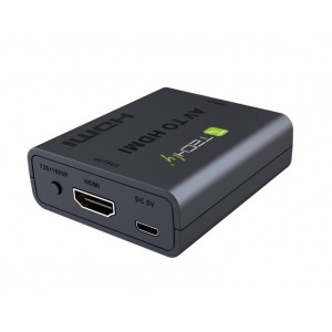 Techly IDATA SPDIF-7 - Μετατροπέας AV από 3 RCA σε HDMI Converters Εικόνας Ήχου Onetrade