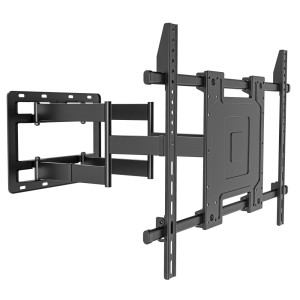 Techly ICA-PLB 192 - Full-Motion Βάση Τοίχου TV 65-110" Μαύρη Βάσεις Onetrade